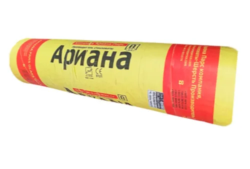 Стекловата Ариана с фольгой 5 12 м2