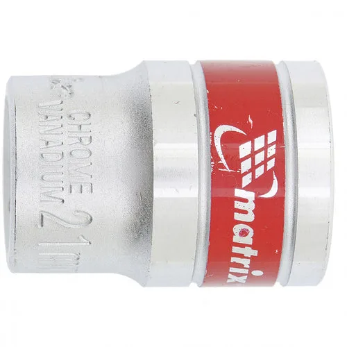 Головка торцевая 21мм 1/2" MATRIX MASTER 13121