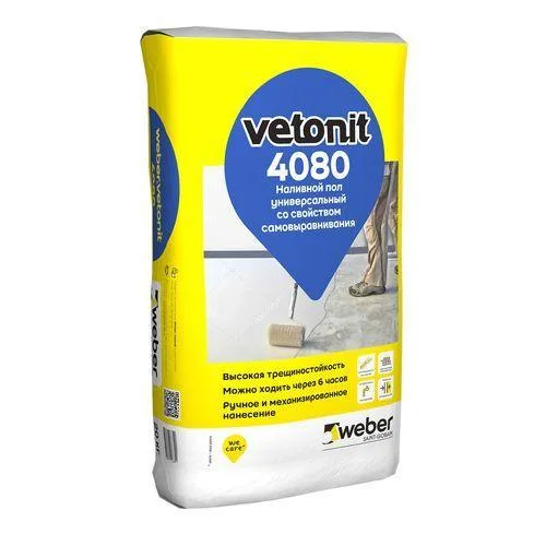 Наливной пол Weber Vetonit 4080