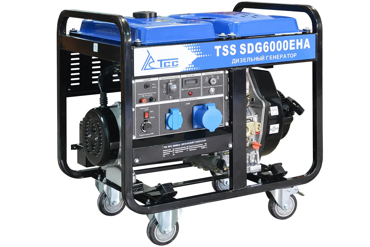 Дизельный генератор ТСС SDG 6000EHА