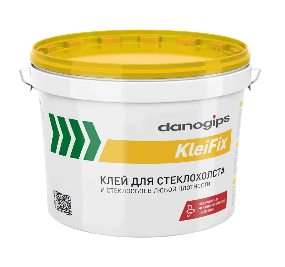 Клей для стеклохолста и стеклообоев любой плотности Danogips KleiFix 10кг (44)
