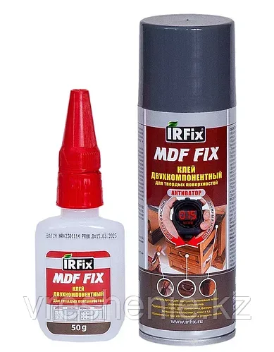 IRFIX MDF FIX Клей цианакарилатный двухкомпонентный
