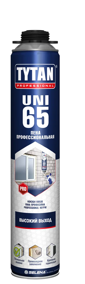 10043974 TYTAN пена ПРОФ 65 UNI О2 (750 мл)