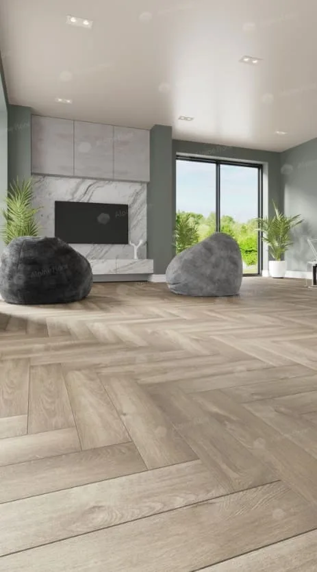 Alpine Floor Дуб Натуральный первозданный Отбеленный ECO 16-5 LVT плитка