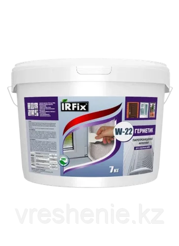 IRFix W22 Герметик акриловый паропроницаемый для наружных работ