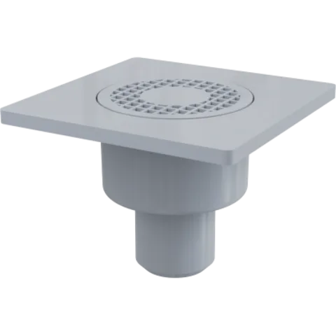 APV4 150*150/50 сливной трап с прямой подводкой пластм бел