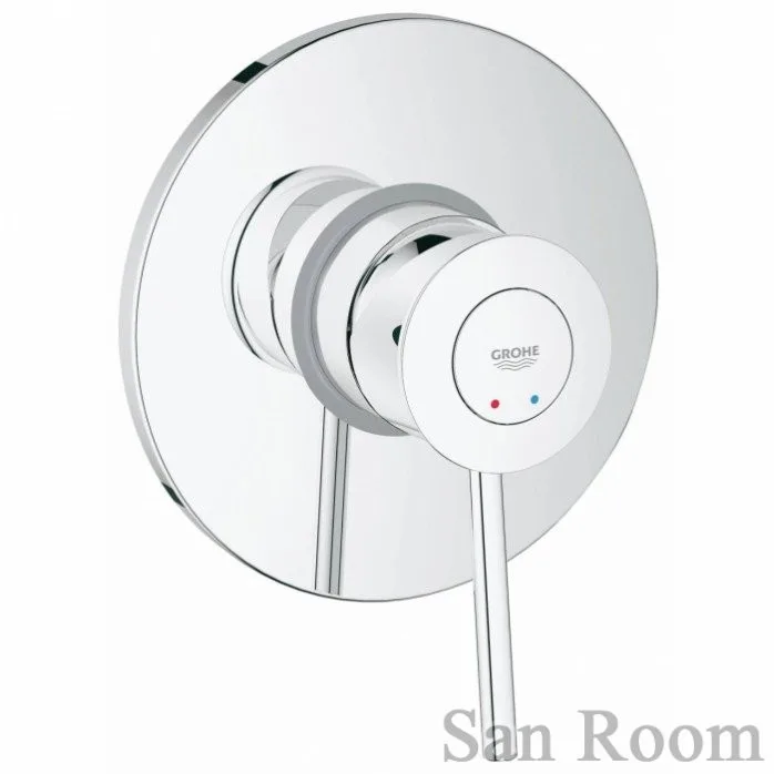 Смеситель для душа GROHE BauClassic (внешняя и встраиваемая части), хром 29048000