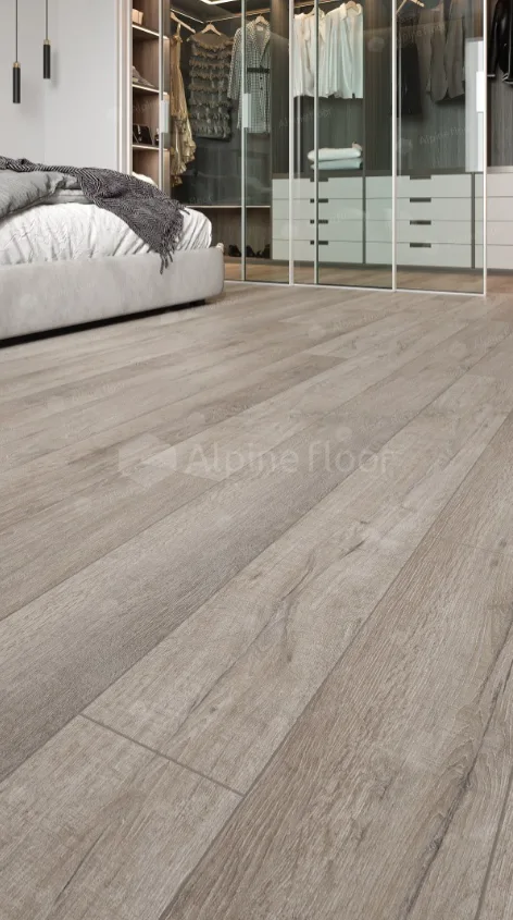 Alpine Floor Дуб состаренный ABA ECO 7-15 SPC ламинат