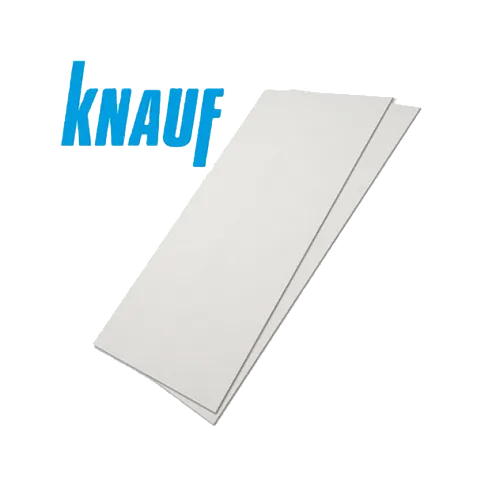 Гипсокартон обычный Knauf  12,5 мм