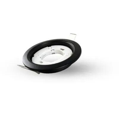 LED СПОТ HOOP(GX53) (Black) встраиваемый d107x20 IP20 MEGALIGHT (100) (лампы приобретаются отдельно)