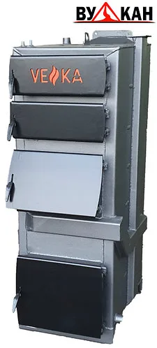 Котел отопления твердотопливный "VEKA" (ВЕКА) -30 кВт от 100 до 300 кв.м.