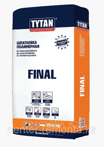 TYTAN FINAL  шпаклевка полимерная финишная (25кг) Титан финиш