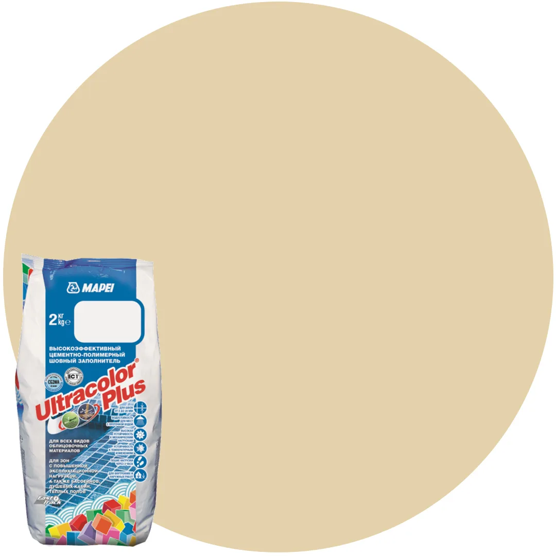 ULTRACOLOR PLUS Ваниль 131 Цементная затирка для шва 1-20 мм