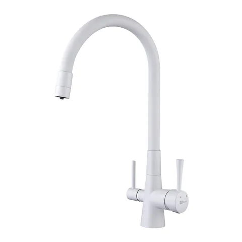 Смеситель для кухни с подключением к фильтру с питьевой водой, Lemark Comfort - LM3075W