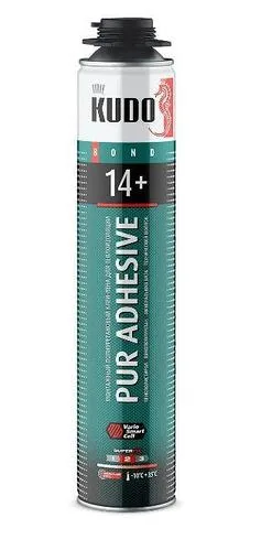 Монтажный клей-пена Kudo Proff 14+ APS полиуретановый всесезонный