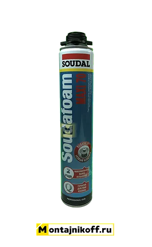 Монтажная пена с отличной адгезией Soudal SOUDAFOAM MAXI 70