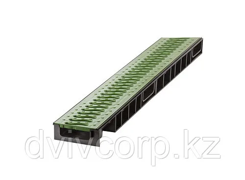 Лоток Ecoteck STANDART light 100.65 h69 с решеткой пластиковой, кл.А15