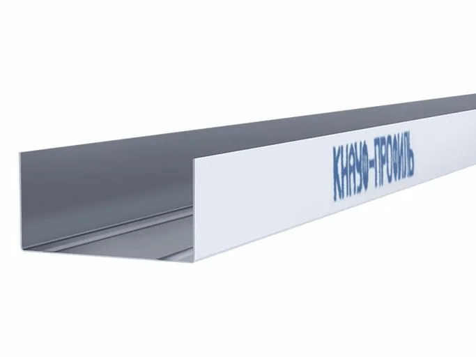 Профиль направляющий КНАУФ ПН 50×40×3000 мм, 0,6 мм