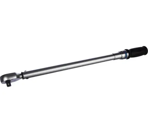 Динамометрический ключ 1/2", 60-340 Нм, "EXACT", футляр, в комплекте 2 торцевые головки KING TONY