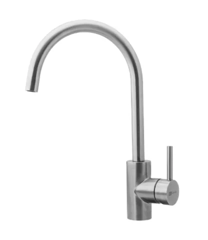 Смеситель для кухни из нержавеющей стали с поворотным изливом LEMARK EXPERT – LM5078S
