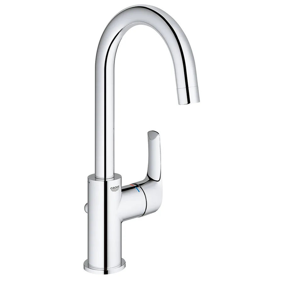 Смеситель Grohe для раковины высокий корпус однорычажный Eurosmart 23537002