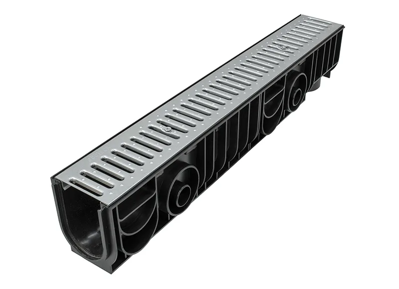 Лоток Ecoteck STANDART 100.175 h179 c решеткой стальной, кл. А15