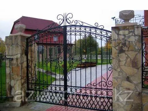 Ворота кованные
