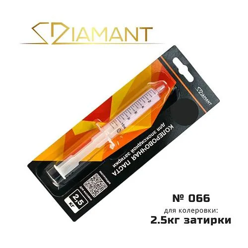 Паста колеровочная 066 Диамант малахит , 2,5 кг
