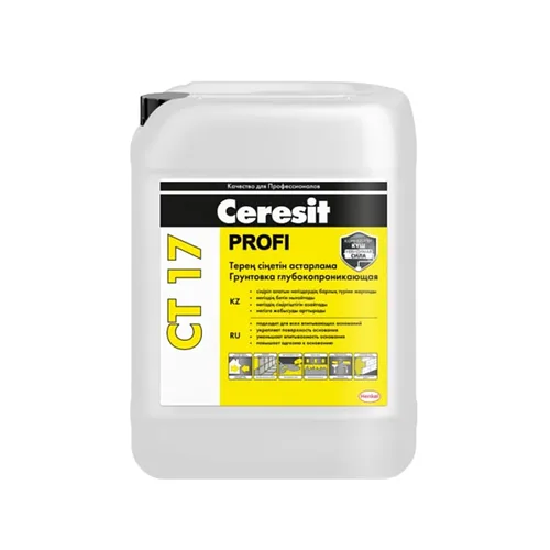 CERESIT CT 17 PROFI Грунтовка глубокопроникающая, концентрат, 10л.