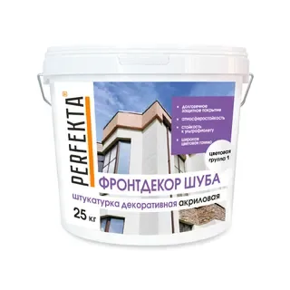 Штукатурка декоративная акриловая Фронтдекор Шуба