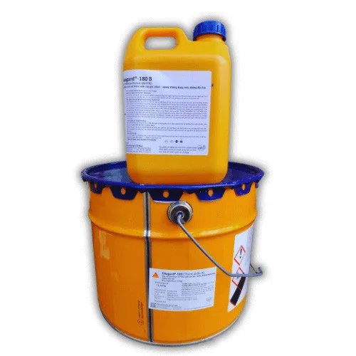 Гидроизоляция бетона двухкомпонентная Sikagard-180 PTB (MasterProtect 180 RAL 7035 comp.B)