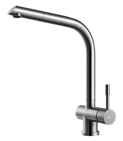 Смеситель для кухни с вытягивающимся поворотным изливом LEMARK LM 5075 S EXPERT (Чехия)