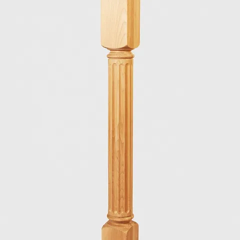 Столб "Рим" 1200х120х120 Цельноламельный