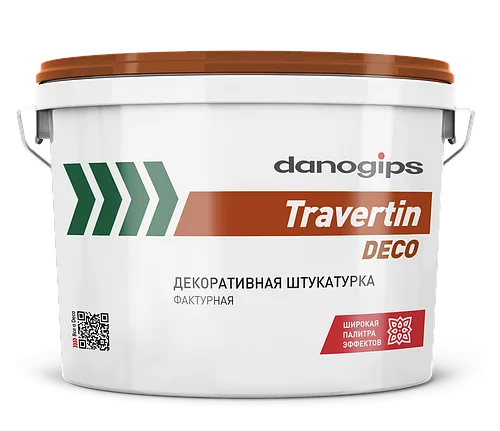 Декоративная штукатурка Danogips Travertin Deco 15кг