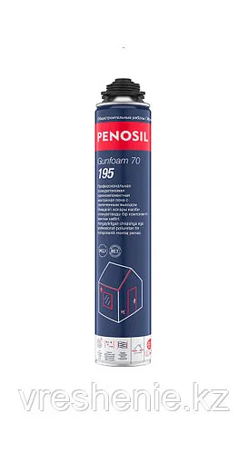 Монтажная пена PENOSIL Gunfoam 70 195, профессиональная, увеличенный выход до 850 мл