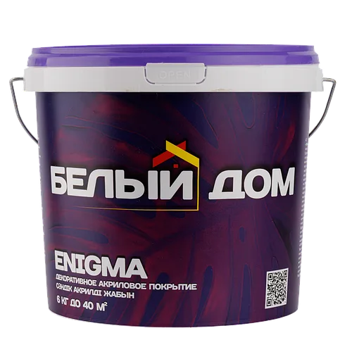 ENIGMA - декоративное акриловое покрытие с эффектом "бархата"