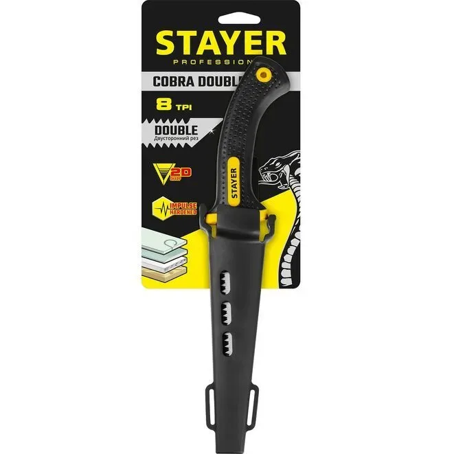 Ножовка STAYER по гипсокартону  3,0х150 мм