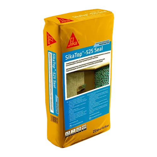 Гидроизоляционное покрытие строительных конструкций SikaTop-525 Seal white PTA (MasterSeal 525 Comp. A+B)