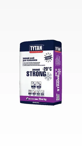 Клей для газоблоков зимний TYTAN STRONG BS13 (25 кг)
