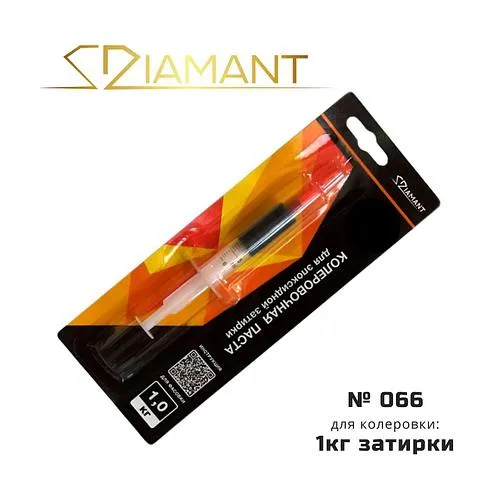 Паста колеровочная 066 Диамант малахит, 1 кг