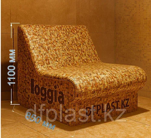 Лежак Loggia с подогревом для хамама  из пенополистирола.от 97000 м.пог
