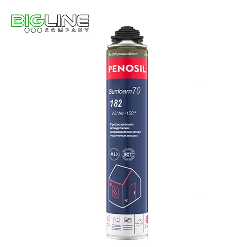 Пена монтажная PENOSIL Premium Gunfoam Winter 70 проф, 850мл (12)