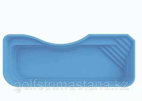 Композитный бассейн Гранд ECOLINE 9х3,6х1,3-1,8 м