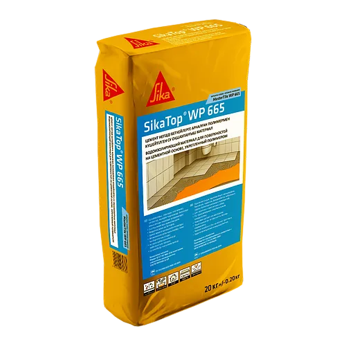 Гидроизоляция SikaTop WP 665 (MasterTile WP 665) 20 кг