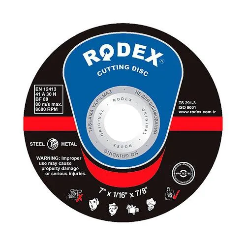 Диск по металлу 125*1,0*22,2 мм. "RODEX"