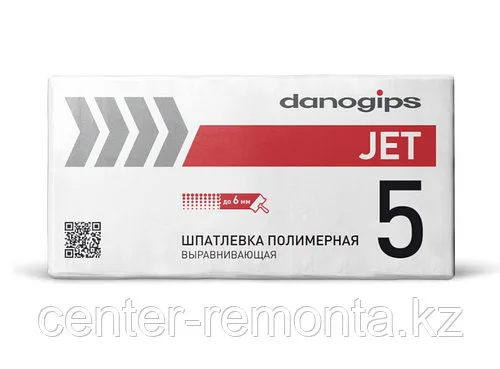 Шпатлевка полимерная Danogips JET 5 25кг
