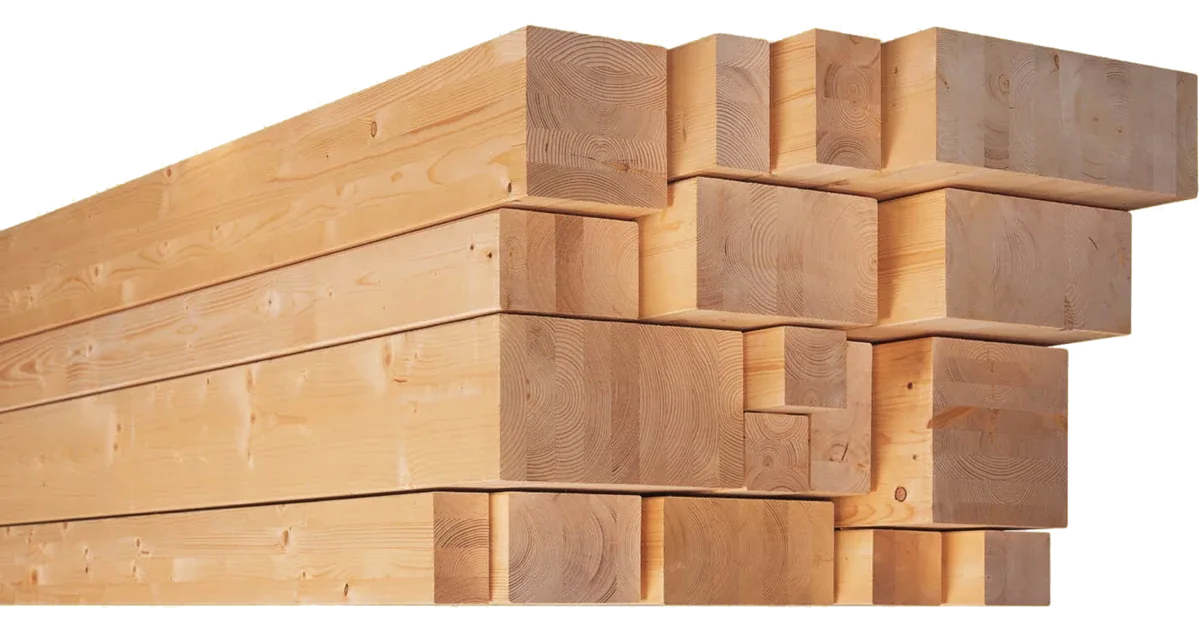 Брус клеёный С 105 мм × 120 мм × 3.65 м
