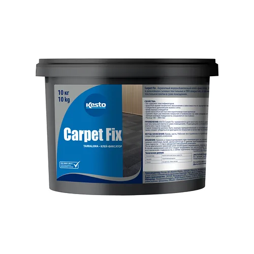 Kesto Carpet Fix Клей для паркета, ПВХ и текстильных плит, 10кг.