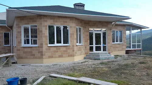 Декоративное покрытие Фасад АМК  блок МИКС