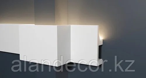 Молдинг из дюрополимера Dеcor Dizayn DD615 высота 80 мм, толщина 25 мм